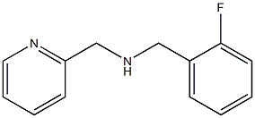 [(2-fluorophenyl)methyl](pyridin-2-ylmethyl)amine Structure