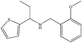 [(2-methoxyphenyl)methyl][1-(thiophen-2-yl)propyl]amine Structure