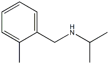 [(2-methylphenyl)methyl](propan-2-yl)amine Structure