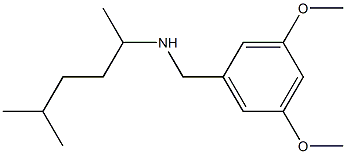 [(3,5-dimethoxyphenyl)methyl](5-methylhexan-2-yl)amine 구조식 이미지