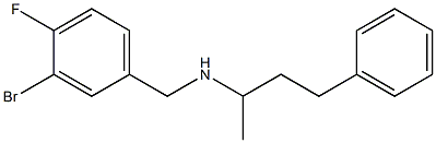 [(3-bromo-4-fluorophenyl)methyl](4-phenylbutan-2-yl)amine 구조식 이미지