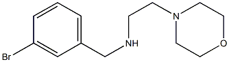 [(3-bromophenyl)methyl][2-(morpholin-4-yl)ethyl]amine 구조식 이미지