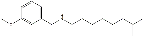 [(3-methoxyphenyl)methyl](7-methyloctyl)amine 구조식 이미지