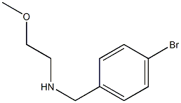 [(4-bromophenyl)methyl](2-methoxyethyl)amine 구조식 이미지