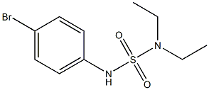 [(4-bromophenyl)sulfamoyl]diethylamine 구조식 이미지