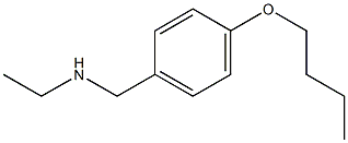 [(4-butoxyphenyl)methyl](ethyl)amine Structure