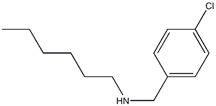 [(4-chlorophenyl)methyl](hexyl)amine 구조식 이미지