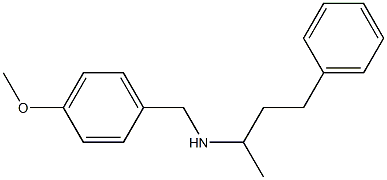 [(4-methoxyphenyl)methyl](4-phenylbutan-2-yl)amine 구조식 이미지