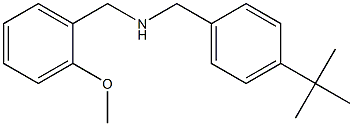 [(4-tert-butylphenyl)methyl][(2-methoxyphenyl)methyl]amine 구조식 이미지