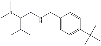 [(4-tert-butylphenyl)methyl][2-(dimethylamino)-3-methylbutyl]amine Structure