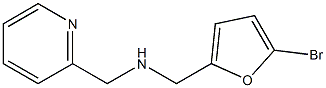 [(5-bromofuran-2-yl)methyl](pyridin-2-ylmethyl)amine Structure