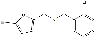 [(5-bromofuran-2-yl)methyl][(2-chlorophenyl)methyl]amine 구조식 이미지