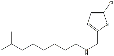 [(5-chlorothiophen-2-yl)methyl](7-methyloctyl)amine Structure