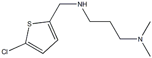 [(5-chlorothiophen-2-yl)methyl][3-(dimethylamino)propyl]amine 구조식 이미지