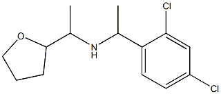 [1-(2,4-dichlorophenyl)ethyl][1-(oxolan-2-yl)ethyl]amine 구조식 이미지