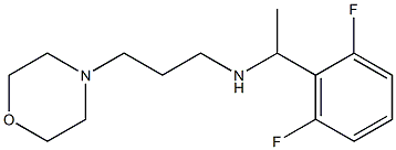 [1-(2,6-difluorophenyl)ethyl][3-(morpholin-4-yl)propyl]amine Structure
