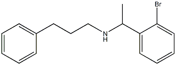 [1-(2-bromophenyl)ethyl](3-phenylpropyl)amine 구조식 이미지