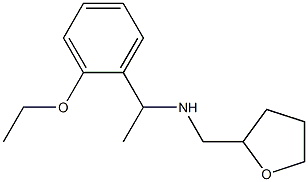 [1-(2-ethoxyphenyl)ethyl](oxolan-2-ylmethyl)amine 구조식 이미지