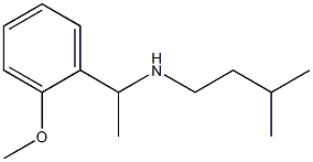 [1-(2-methoxyphenyl)ethyl](3-methylbutyl)amine 구조식 이미지