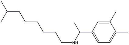 [1-(3,4-dimethylphenyl)ethyl](7-methyloctyl)amine 구조식 이미지