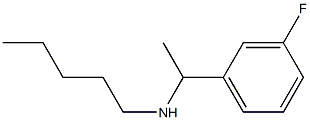 [1-(3-fluorophenyl)ethyl](pentyl)amine 구조식 이미지