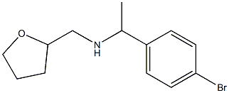 [1-(4-bromophenyl)ethyl](oxolan-2-ylmethyl)amine 구조식 이미지