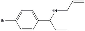 [1-(4-bromophenyl)propyl](prop-2-en-1-yl)amine 구조식 이미지