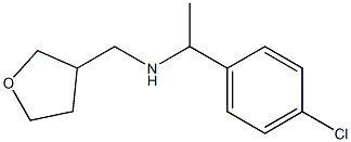 [1-(4-chlorophenyl)ethyl](oxolan-3-ylmethyl)amine Structure