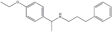 [1-(4-ethoxyphenyl)ethyl](3-phenylpropyl)amine 구조식 이미지