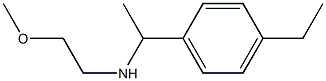 [1-(4-ethylphenyl)ethyl](2-methoxyethyl)amine Structure