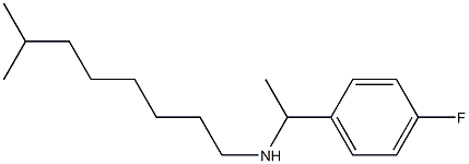 [1-(4-fluorophenyl)ethyl](7-methyloctyl)amine Structure