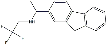 [1-(9H-fluoren-2-yl)ethyl](2,2,2-trifluoroethyl)amine 구조식 이미지