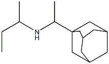 [1-(adamantan-1-yl)ethyl](butan-2-yl)amine 구조식 이미지