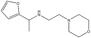 [1-(furan-2-yl)ethyl][2-(morpholin-4-yl)ethyl]amine 구조식 이미지