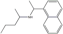 [1-(naphthalen-1-yl)ethyl](pentan-2-yl)amine 구조식 이미지