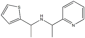 [1-(pyridin-2-yl)ethyl][1-(thiophen-2-yl)ethyl]amine Structure