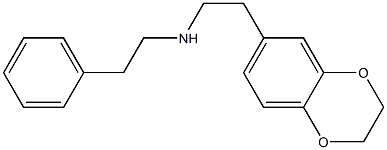 [2-(2,3-dihydro-1,4-benzodioxin-6-yl)ethyl](2-phenylethyl)amine Structure