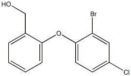 [2-(2-bromo-4-chlorophenoxy)phenyl]methanol 구조식 이미지