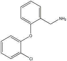 [2-(2-chlorophenoxy)phenyl]methanamine 구조식 이미지