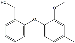 [2-(2-methoxy-4-methylphenoxy)phenyl]methanol 구조식 이미지