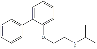 [2-(2-phenylphenoxy)ethyl](propan-2-yl)amine 구조식 이미지