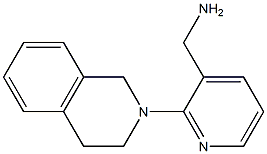 [2-(3,4-dihydroisoquinolin-2(1H)-yl)pyridin-3-yl]methylamine Structure