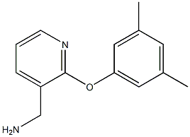 [2-(3,5-dimethylphenoxy)pyridin-3-yl]methylamine 구조식 이미지