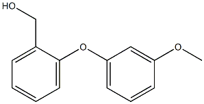 [2-(3-methoxyphenoxy)phenyl]methanol 구조식 이미지