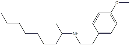 [2-(4-methoxyphenyl)ethyl](nonan-2-yl)amine 구조식 이미지