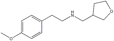 [2-(4-methoxyphenyl)ethyl](oxolan-3-ylmethyl)amine 구조식 이미지