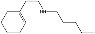 [2-(cyclohex-1-en-1-yl)ethyl](pentyl)amine Structure