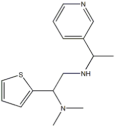 [2-(dimethylamino)-2-(thiophen-2-yl)ethyl][1-(pyridin-3-yl)ethyl]amine 구조식 이미지