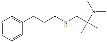 [2-(dimethylamino)-2-methylpropyl](3-phenylpropyl)amine Structure