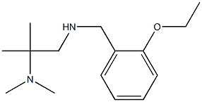 [2-(dimethylamino)-2-methylpropyl][(2-ethoxyphenyl)methyl]amine 구조식 이미지
